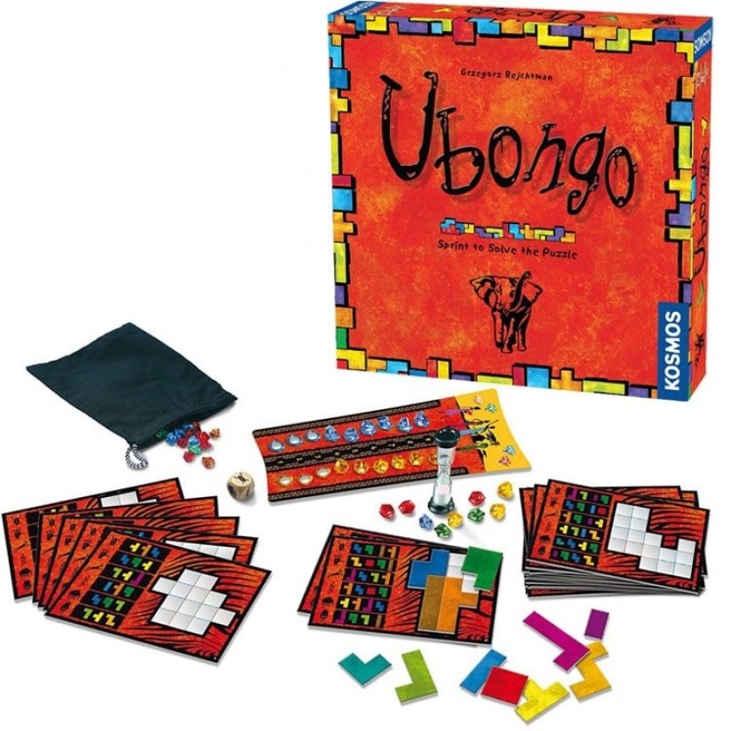 Ubongo Table Game Reseña Ubongo Un Juego de Mesa Familiar
