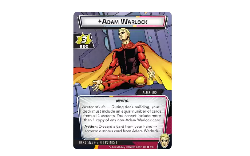 Adam Warlock Marvel Champions