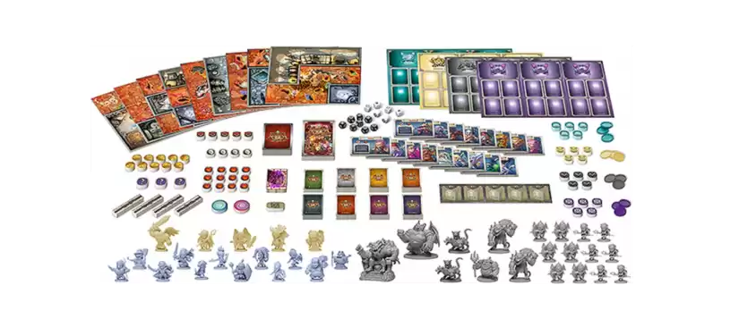 Arcadia Quest Infierno Componentes