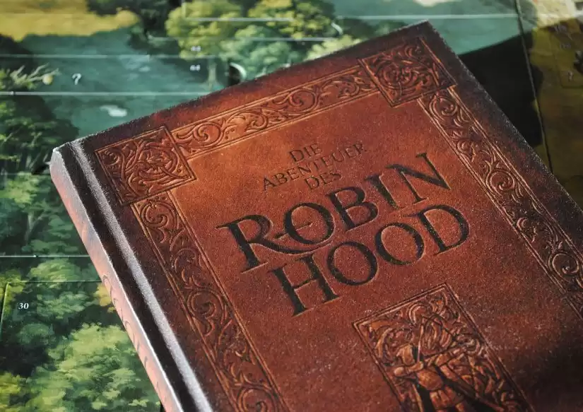 Aventuras de Robin Hood Juego de Mesa Libro de Reglas