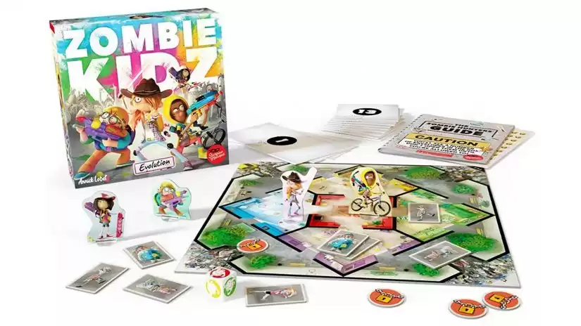 Caja y Tablero montado de Zombie Kidz Evolution