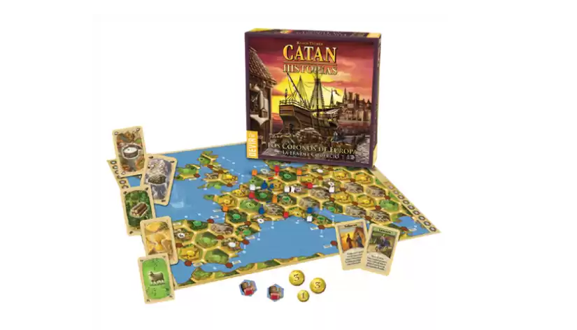 Catan Colonos de Europa Caja Tablero