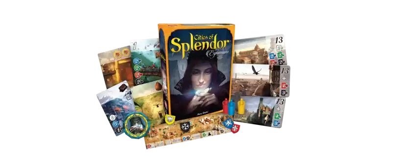 Cities of Splendor Expansiones Componentes