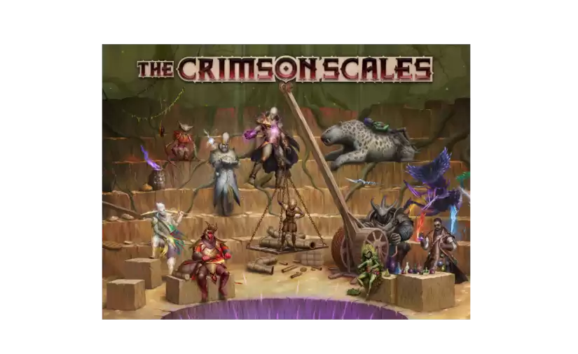 Gloomhaven Crimson Scales Ilustración