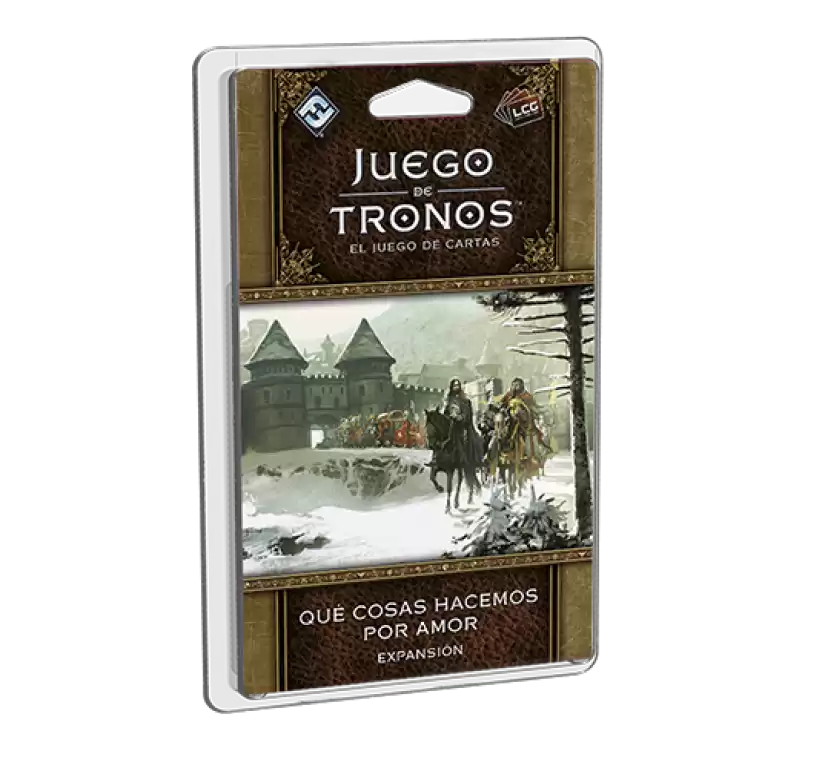 Juego de Tronos Juego de Cartas Expansión Mazo Que Cosas Hacemos por Amor