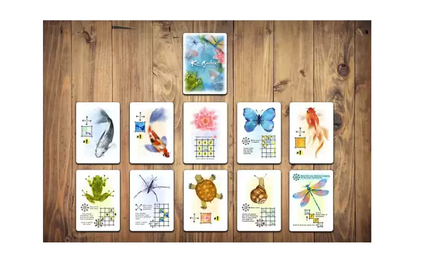 Koi Garden Juego de Mesa Cartas