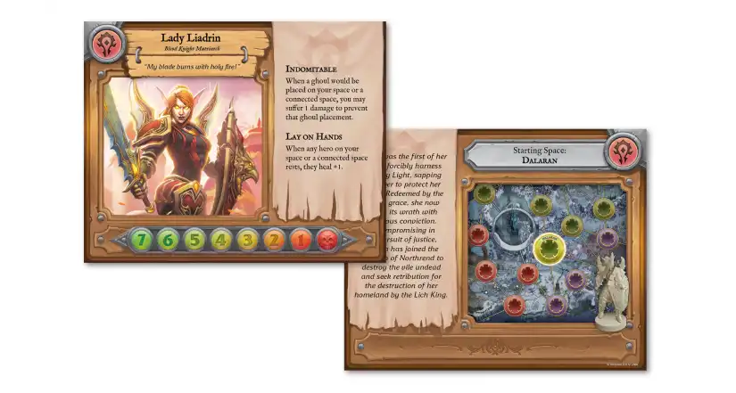 Lady Liadrin Wow Juego de Mesa Héroe