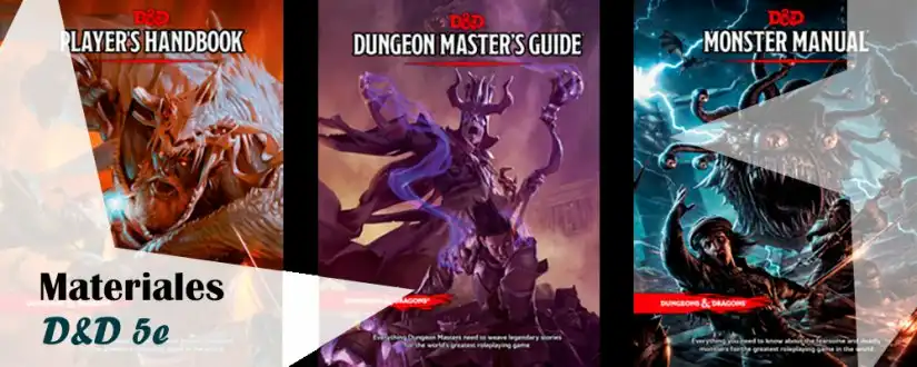 Manuales Dungons and Dragons 5e