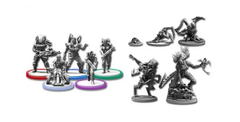 Nemesis Juego de Mesa Todas las Miniaturas