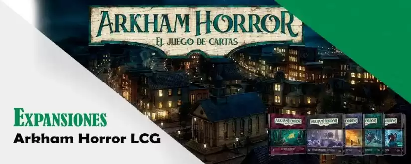 Portada Arkham Horror Guía Expansiones