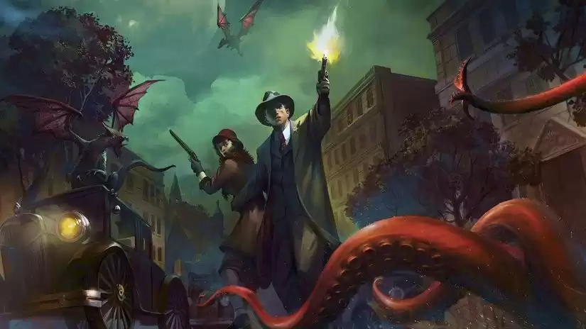 Portada Arkham Horror LCG cartas