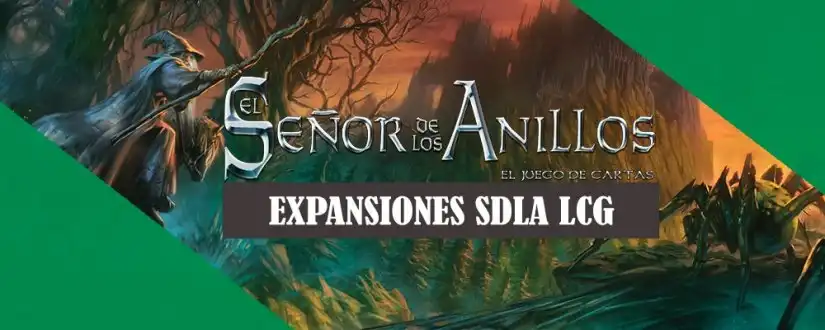 Portada Expansiones Señor de los Anillos LCG