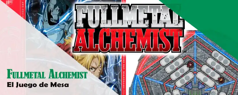 Portada Fullmetal Alchemist Juego de Mesa