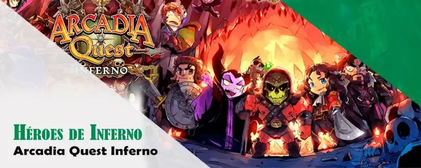 Portada Héroes Arcadia Quest Inferno