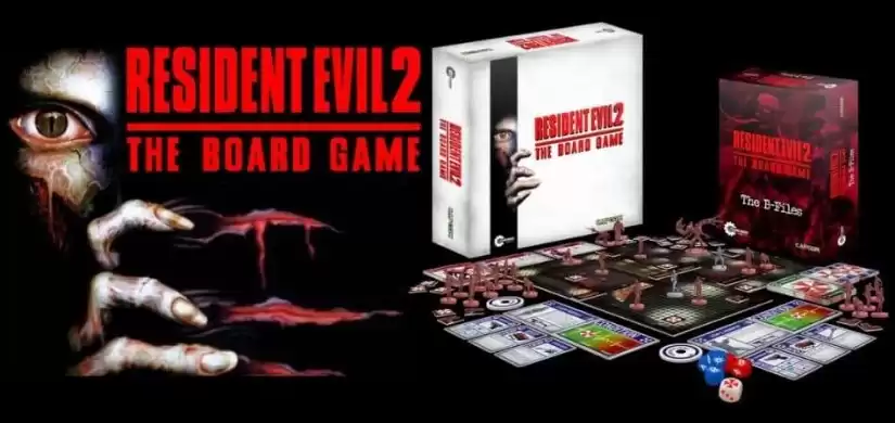 Portada juego de mesa Resident Evil 2