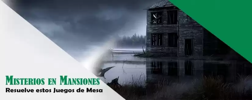 Portada Juegos de Mesa Misterios en Mansiones