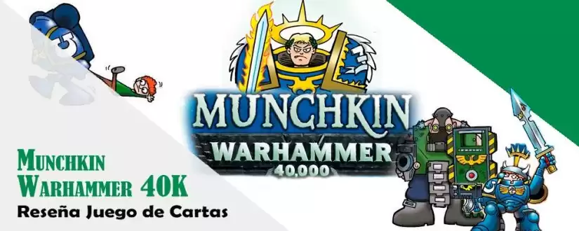 Portada Munchkin Warhammer 40k Reseña
