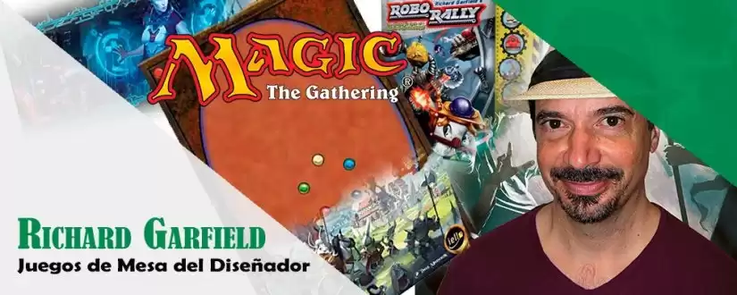 Portada Richard Garfield Juegos de Mesa