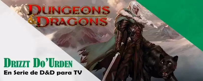 Portada Serie Tv de Drizzt Do'Urden D&D Portada Serie Tv de Drizzt Do'Urden D&D