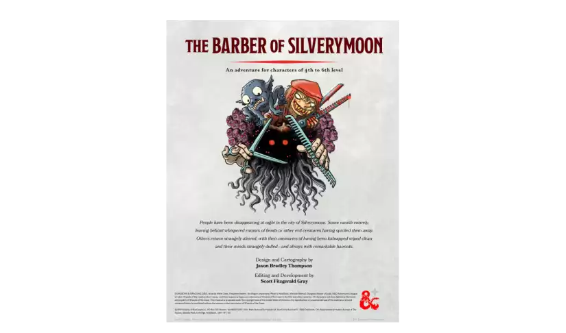 The Barber Silverymoon Campaña DND