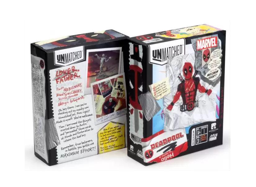 Unmatched Deadpool Caja