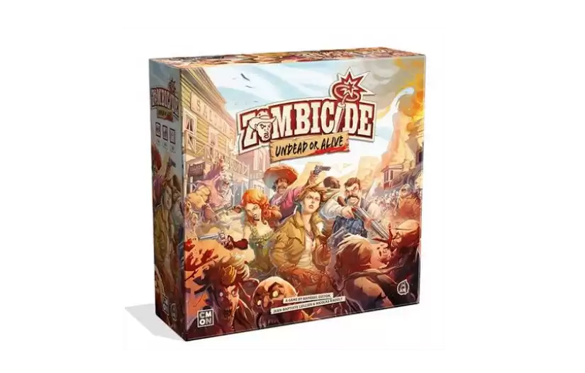 Zombicide Dead or Alive Salvaje Oeste Caja