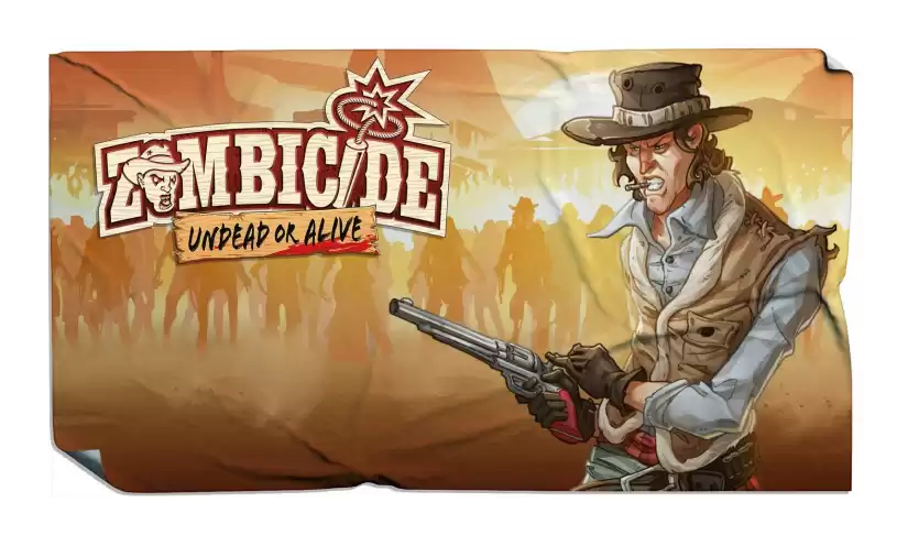 Zombicide Dead or Alive Salvaje Oeste Ilustracion