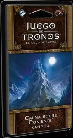 Juego de Tronos Juego de Cartas Ciclo Calma de Poniente