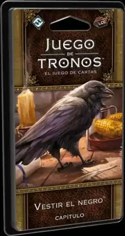 Juego de Tronos Juego de Cartas Ciclo Vestir de Negro