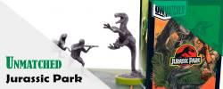 Portada Unmatched Jurassic Park